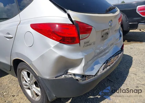 2013 Hyundai Tucson Gls from USA, damaged, VIN KM8JUCAC9DU620858